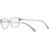 imageCoach Womens Hc6172 Square Prescription Eyewear FramesGradient Transparent BlueDemo Lens