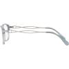imageCoach Womens Hc6172 Square Prescription Eyewear FramesGradient Transparent BlueDemo Lens