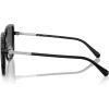 imageCoach Womens Hc8401d Square SunglassesBlackGrey Solid