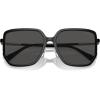imageCoach Womens Hc8401d Square SunglassesBlackGrey Solid