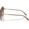 imageCoach Womens Hc8401d Square SunglassesMilky Light BrownBrown Gradient