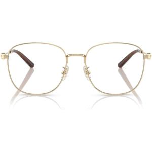 imageCOACH Womens Hc5179d Square Prescription Eyewear FramesShiny Light GoldDemo Lens