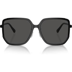 imageCoach Womens Hc8401d Square SunglassesBlackGrey Solid