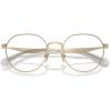 imageCOACH Womens Hc5175 Round Prescription Eyewear FramesShiny Light GoldDemo Lens