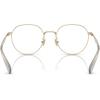 imageCOACH Womens Hc5175 Round Prescription Eyewear FramesShiny Light GoldDemo Lens