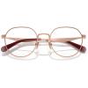 imageCOACH Womens Hc5175 Round Prescription Eyewear FramesShiny Rose GoldDemo Lens