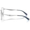 imageCOACH Womens Hc5175 Round Prescription Eyewear FramesShiny SilverDemo Lens