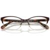imageCOACH Womens Hc5176 Rectangular Prescription Eyewear FramesLight GoldBrownDemo Lens