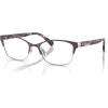 imageCOACH Womens Hc5176 Rectangular Prescription Eyewear FramesSilverAmethystDemo Lens