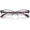 imageCOACH Womens Hc5176 Rectangular Prescription Eyewear FramesSilverAmethystDemo Lens