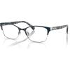imageCOACH Womens Hc5176 Rectangular Prescription Eyewear FramesSilverBlueDemo Lens