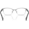 imageCOACH Womens Hc5176 Rectangular Prescription Eyewear FramesSilverBlueDemo Lens