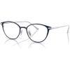 imageCOACH Womens Hc5181td Oval Prescription Eyewear FramesSatin NavyDemo Lens