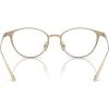 imageCOACH Womens Hc5181td Oval Prescription Eyewear FramesShiny Dark BrownDemo Lens