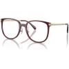 imageCOACH Womens Hc6241d Square Prescription Eyewear FramesTransparent BurgundyDemo Lens