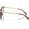 imageCOACH Womens Hc6241d Square Prescription Eyewear FramesTransparent BurgundyDemo Lens