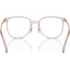 imageCOACH Womens Hc6241d Square Prescription Eyewear FramesTransparent Dusty RoseDemo Lens