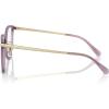 imageCOACH Womens Hc6241d Square Prescription Eyewear FramesTransparent PurpleDemo Lens