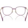 imageCOACH Womens Hc6241d Square Prescription Eyewear FramesTransparent PurpleDemo Lens