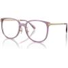 imageCOACH Womens Hc6241d Square Prescription Eyewear FramesTransparent PurpleDemo Lens