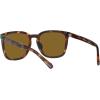 imageCoach Mens Hc8354u Universal Fit Square SunglassesDark TortoiseDark Brown Polarized