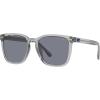 imageCoach Mens Hc8354u Universal Fit Square SunglassesTransparent GreyDark Blue Solid