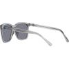 imageCoach Mens Hc8354u Universal Fit Square SunglassesTransparent GreyDark Blue Solid