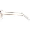 imageCoach Womens Hc5137 Cat Eye Prescription Eyewear FramesShiny Rose GoldDemo Lens