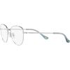 imageCoach Womens Hc5137 Cat Eye Prescription Eyewear FramesShiny SilverDemo Lens