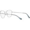 imageCoach Womens Hc5137 Cat Eye Prescription Eyewear FramesShiny SilverDemo Lens