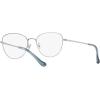 imageCoach Womens Hc5137 Cat Eye Prescription Eyewear FramesShiny SilverDemo Lens