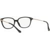 imageCoach Womens Hc6185 Square Prescription Eyewear FramesBlackDemo Lens
