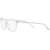 imageCoach Womens Hc6185 Square Prescription Eyewear FramesCrystalDemo Lens
