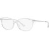 imageCoach Womens Hc6185 Square Prescription Eyewear FramesCrystalDemo Lens