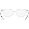 imageCoach Womens Hc6185 Square Prescription Eyewear FramesCrystalDemo Lens