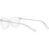 imageCoach Womens Hc6185 Square Prescription Eyewear FramesCrystalDemo Lens