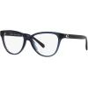 imageCoach Womens Hc6202u Universal Fit Square Prescription Eyewear FramesTransparent BlueDemo Lens