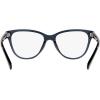 imageCoach Womens Hc6202u Universal Fit Square Prescription Eyewear FramesTransparent BlueDemo Lens
