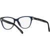 imageCoach Womens Hc6202u Universal Fit Square Prescription Eyewear FramesTransparent BlueDemo Lens
