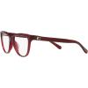 imageCoach Womens Hc6202u Universal Fit Square Prescription Eyewear FramesTransparent RedDemo Lens