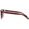 imageCoach Womens Hc6202u Universal Fit Square Prescription Eyewear FramesTransparent RedDemo Lens