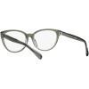 imageCoach Womens Hc6210u Universal Fit Round Prescription Eyewear FramesMossMintDemo Lens