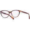 imageCoach Womens Hc6210u Universal Fit Round Prescription Eyewear FramesTortoiseTransparent PinkDemo Lens