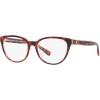 imageCoach Womens Hc6210u Universal Fit Round Prescription Eyewear FramesTortoiseTransparent PinkDemo Lens