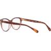 imageCoach Womens Hc6210u Universal Fit Round Prescription Eyewear FramesTortoiseTransparent PinkDemo Lens