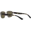 imageCoach Womens Hc7149 Rectangular SunglassesShiny GunmetalBrown Solid