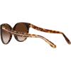 imageCoach Womens Hc8321 Square SunglassesDark TortoiseBrown Gradient
