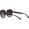 imageCoach Womens Hc8331 Round SunglassesBlackLight Grey Gradient