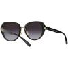 imageCoach Womens Hc8331 Round SunglassesBlackLight Grey Gradient