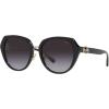 imageCoach Womens Hc8331 Round SunglassesBlackLight Grey Gradient